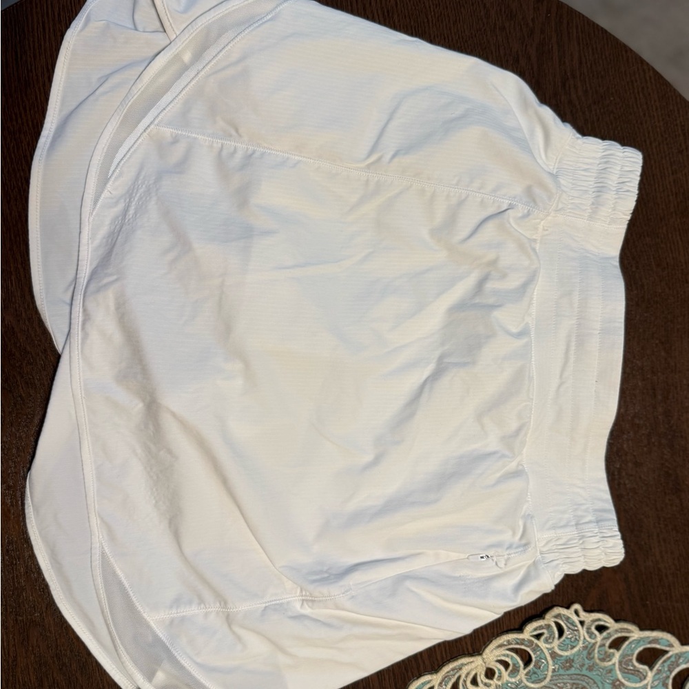 lululemon athletica Cream Athletic Shorts
